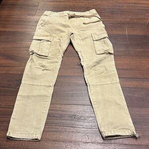 PacSun Light Tan Cargo Pants for Men